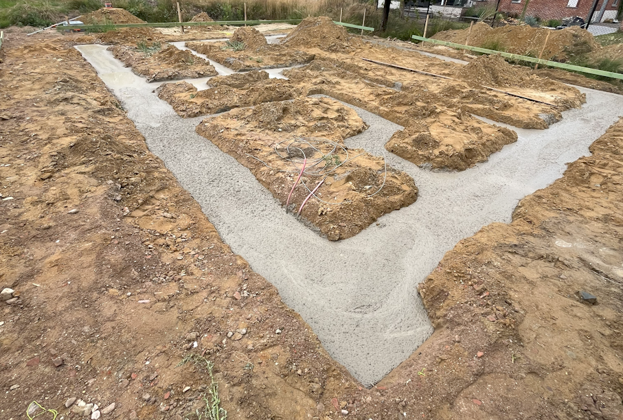 AANLEG FUNDERING NIEUWBOUW